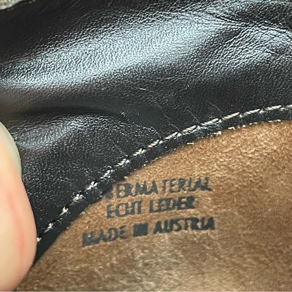 Paul Green Wing Tip Dark Brown Women’s Ankle Boots Size 5-6. Fit more like 6-6.5 - Picture 10 of 16